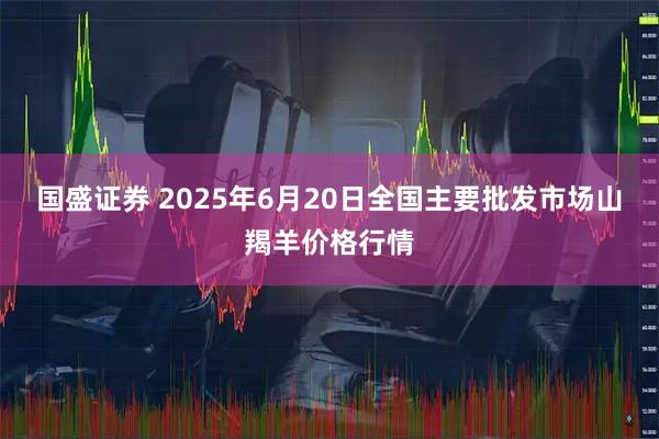 国盛证券 2025年6月20日全国主要批发市场山羯羊价格行情