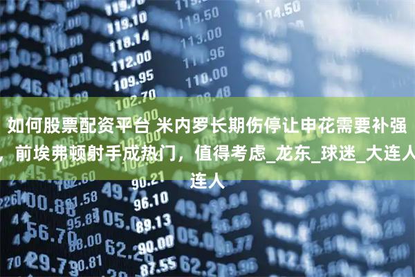 如何股票配资平台 米内罗长期伤停让申花需要补强，前埃弗顿射手成热门，值得考虑_龙东_球迷_大连人